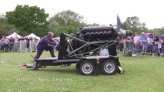 Herts Auto Show,  Rolls-Royce Merlin aero engine