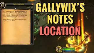 Gallywix's Notes Location (Read Between The Lines) (WoW TWW)