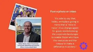 How To Join In Workplace Giving Month As A Business