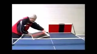 Returnboard Montage und Topspin-Training