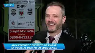 Emboscada: ex-PM executado! Suspeito do crime tem apenas 16 anos