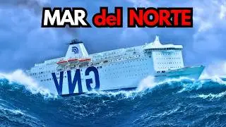 Las OLAS m&aacute;s IMPACTANTES captadas en el Mar del Norte