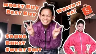 Shopee Finds : Affordable Sauna Burst Sweat Suit