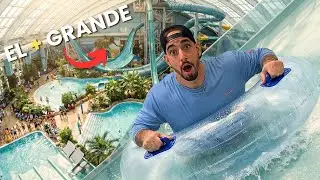 VISITE EL PARQUE ACUATICO MAS GRANDE DE ESTADOS UNIDOS / KALAHARI INDOOR WATER PARK