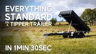 Find out exactly what's standard on our Tipper Trailers!