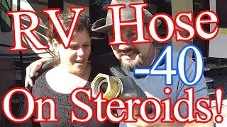 RV Mega Hose - 40 Temps Winter Drinking Water!