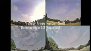 Foxeer Arrow HS1190 VS Runcam Swift and Eagle (16:9 & 4:3)
