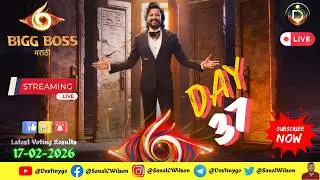 🔴LIVE : Bigg Boss Marathi Season 6! Voting Result 16-Feb-2026 Day 36 #jiohotstar  #biggbossmarathi