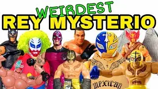 WEIRDEST REY MYSTERIO WWE Action Figures