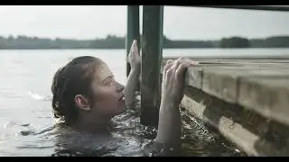A Woman Dipping In A Lake | Free Stock Video Footage HD 4K