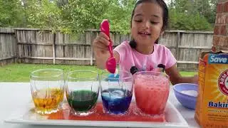 EXPERIMENTO DE ESPUMA MAGICA - ESPUMA DE COLORES  TWO SISTERS AND TOYS REVIEW!