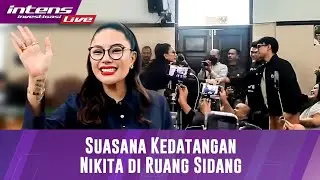 Momen Kedatangan Nikita Mirzani Ke Ruang Sidang Dengan Agenda Doktif Bersaksi
