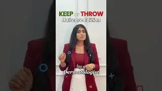 Keep or Throw Haircare Products| Dermatologist Recommended| Skincare Mistakes|  #skincare  #tips