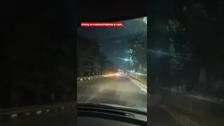 National highway at night #reeta #vibes #funny #travel #comedy #youtubemusic #reeta #reeyalucknow