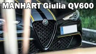 NEW Alfa Romeo Giulia QV600 by MANHART Performance