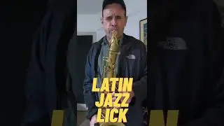 Latin Lick For You To Nick! #jazz #jazzmusic #jazzmasters #saxophonelesson #jazzinstrument