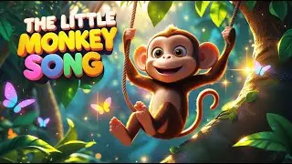 The Little Monkey Song 🐒 | Fun Kids Song & Jungle Dance | Nursery Rhyme for Children&rdquo;