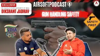 Gun Handling & Safety Tips from Olympic Shooting Coach Dikshant Jadhav 🎯🔒