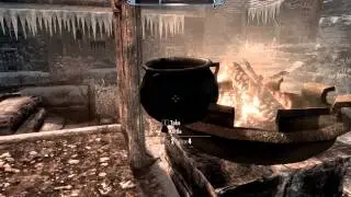 Improvised Cooking (Skyrim Mod) - Using Torch and Shouts