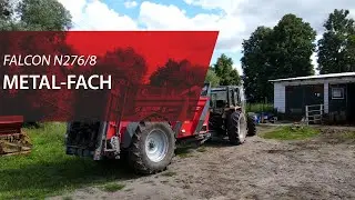 Rozrzutnik obornika N276 FALCON / Metal-Fach