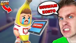 USUWAM *SWOJE KONTO* w STUMBLE GUYS 🚫 jeśli NIE ZROBIĘ TEGO…