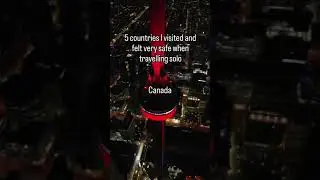 Safe Solo Travel Destinations #travel #femalesolotraveler  #thailand #japan #canada #dubai #portugal