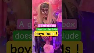 Girl fill your box with the right tools ! #toolbox #toolboxessentials #loveromance #goth