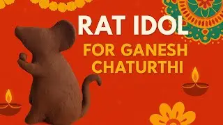 Clay Rat Idol Making For GANESH Chaturthi | handmade art
