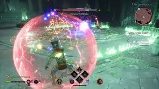 Dragon Age Veilguard Defeat Haunting Burgeoning Malice with Necrotic Magic Emmrich and Harding descr