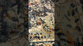 MOHAWK HOME SEVAN GOLD 6 FT. X 9 FT. INDOOR AREA RUG