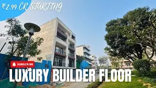 Sector 67 Gurgaon’s Most Premium 4BHK Builder Floor | Ultra Luxury Tour