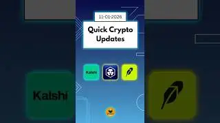 Quick Crypto Updates| 11-01-2026 | Pocket Crypto Telugu