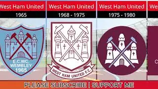 مراحل تطور شعار نادى وست هام يونايتد | EVOLUTION LOGO WEST HAM UNITED CLUB