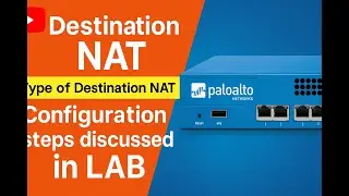 Destination NAT in Palo Alto Firewall | Types & Lab Configuration Explained