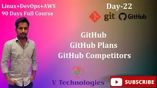 Day_22 || AWS DevOps 90 Days course || Git | GitHub | NagiReddy || VTechnologies