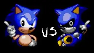 playing 3 games on sonic (sonic forever sonic cd sonic 3 air) but all of them are episode metal