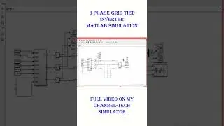 3 PHASE GRID TIED INVERTER MATLAB SIMULATION 