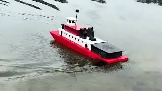 Azimuth drive tug first water test