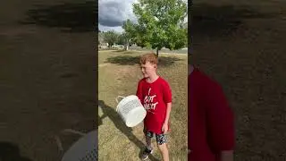 Seeing a random objects work as a frisbee