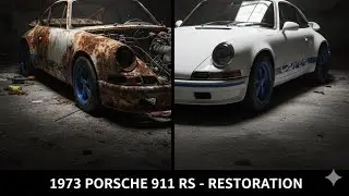 ASMR Restoration of a Destroyed 1973 Porsche 911 Carrera RS | Rusty Scrap to Legend#carrestoration