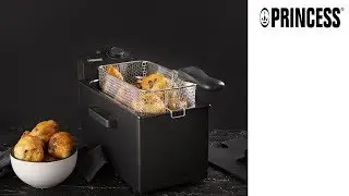Princess 182727 Frituurpan Black &ndash; Koude zone &ndash; Veiligheidsfilter &ndash; Inhoud 3 liter