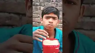 asmrrawriceeating raw rice eating challenge  #shorts