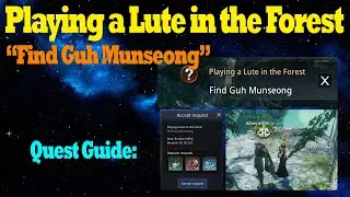 Playing a Lute in the Forest 