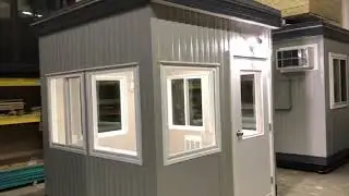 8 X 8 Guard Booth, Guard House, Security Guard Shack-Manufactured by www.guardboothonline.com