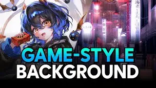 ✅ Game style backgrounds in 8 tips❗️
