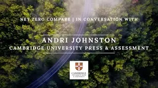 Andri Johnston on Digital Sustainability in Publishing: Practical Lessons from Cambridge University