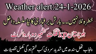 Aler:again heavy rain and snowfall is expected in Balochistan kpk GB AJK next72hrs @akbaloch55 