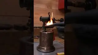 Как зажечь бензиновую паяльную лампу