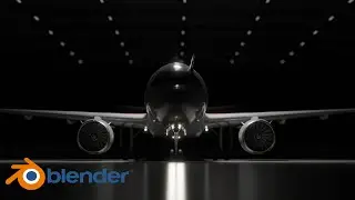 Blender short film Airbus A320 Armée de l'air [WIP]