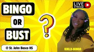 🟡 Bingo or Bust! Saturday Night @ SJB | Live